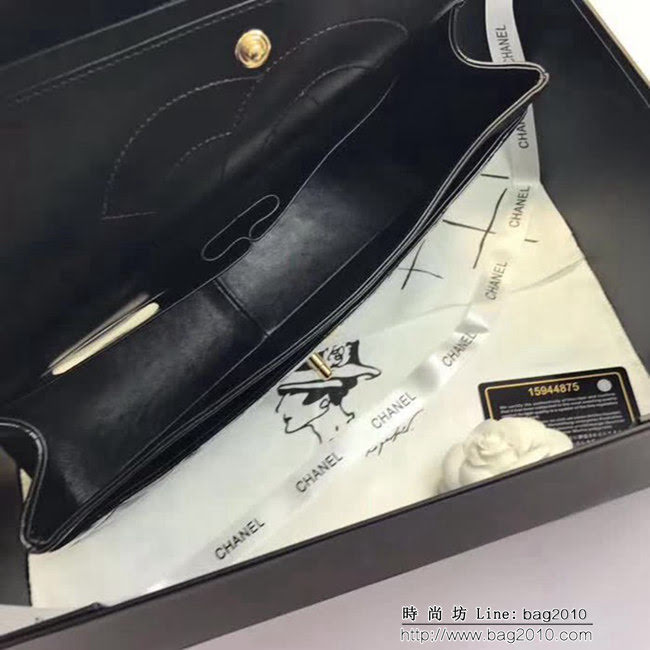 香奈兒CHANEL 升級版A1113全新經典金銀鏈條單肩斜挎包 DSC1019